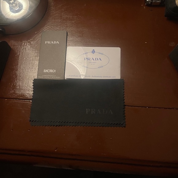 Black Womens Prada sunglasses 17WS